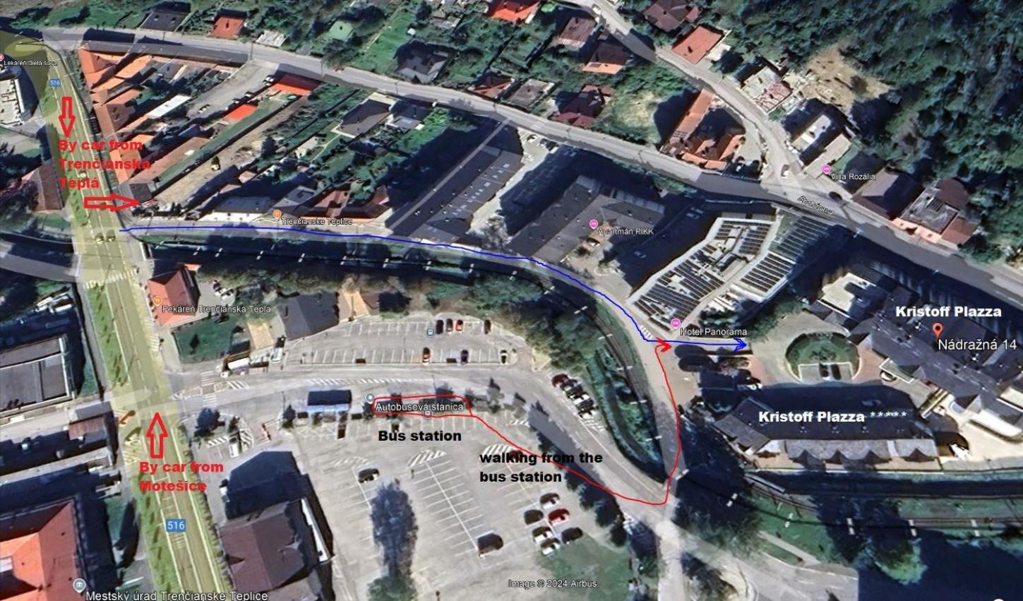 Aparthotel Kristoff Plaza Trencianske Teplice Trenčín Exterior foto